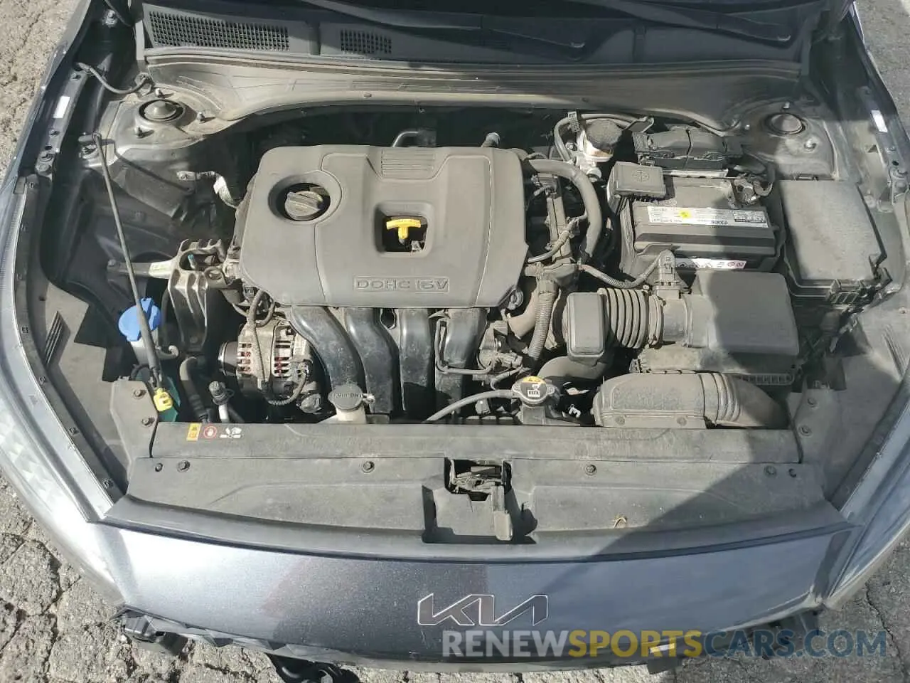 11 fotografías del automóvil dañado 3KPF24AD6NE439134 KIA FORTE 2022