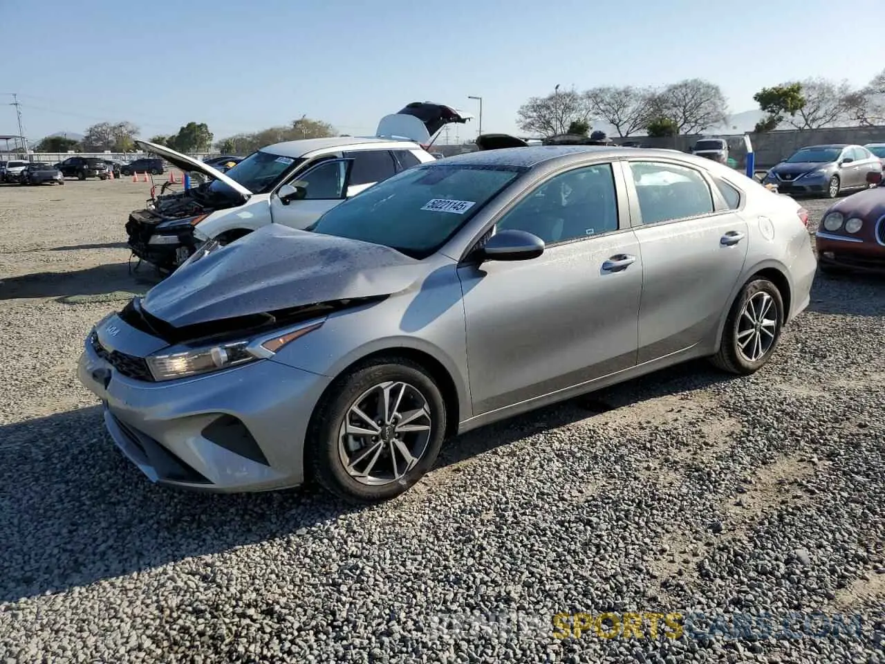 1 fotografías del automóvil dañado 3KPF24AD6NE454801 KIA FORTE 2022