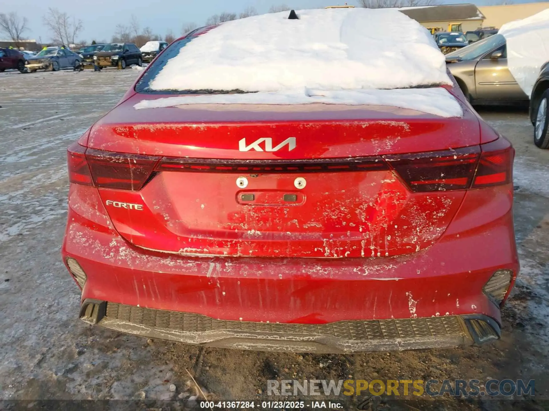 16 fotografías del automóvil dañado 3KPF24AD6NE478841 KIA FORTE 2022