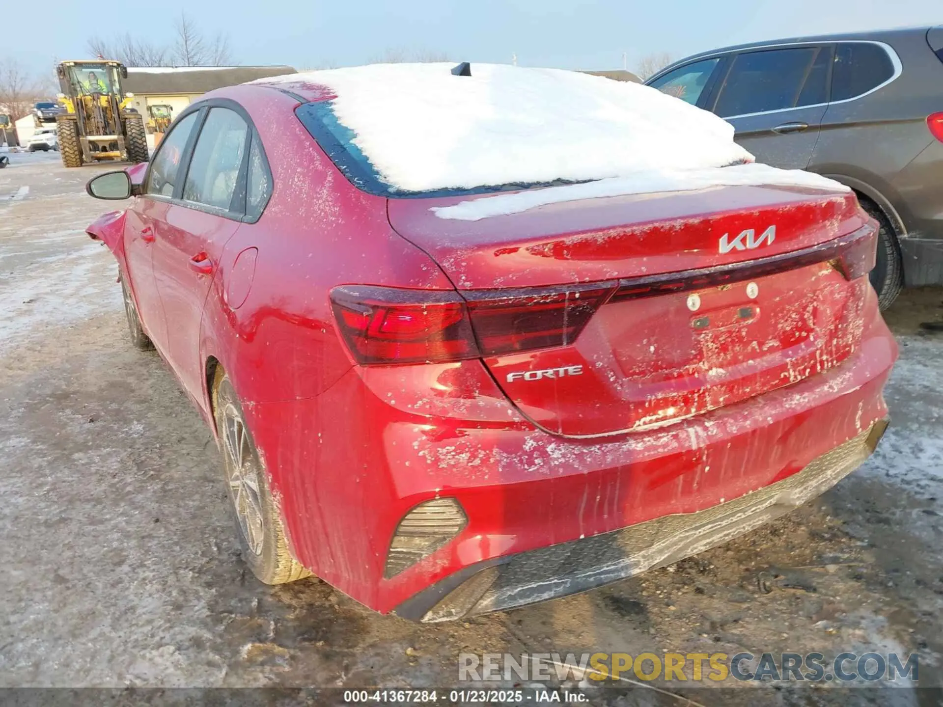 3 fotografías del automóvil dañado 3KPF24AD6NE478841 KIA FORTE 2022