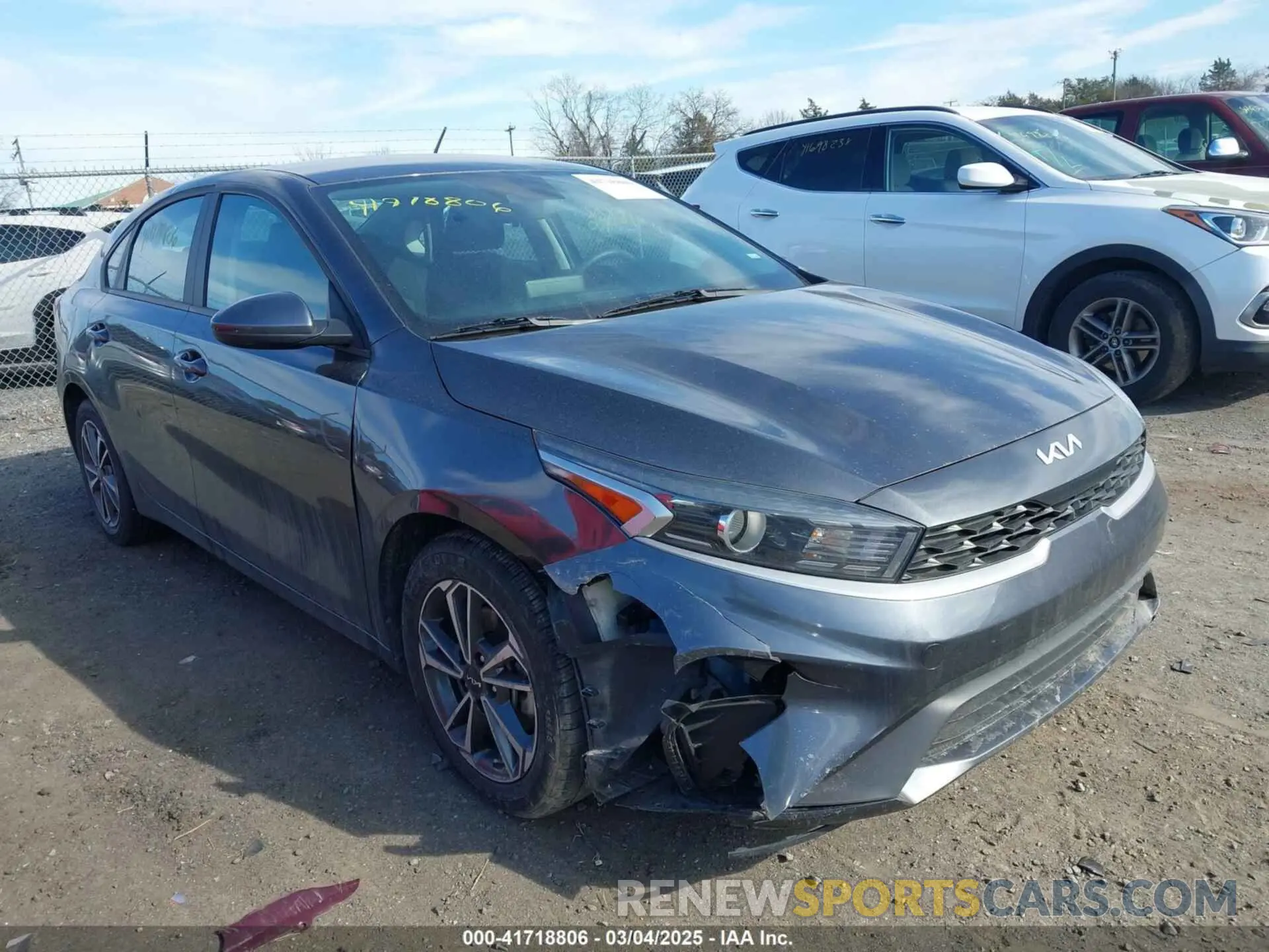 1 fotografías del automóvil dañado 3KPF24AD6NE483506 KIA FORTE 2022