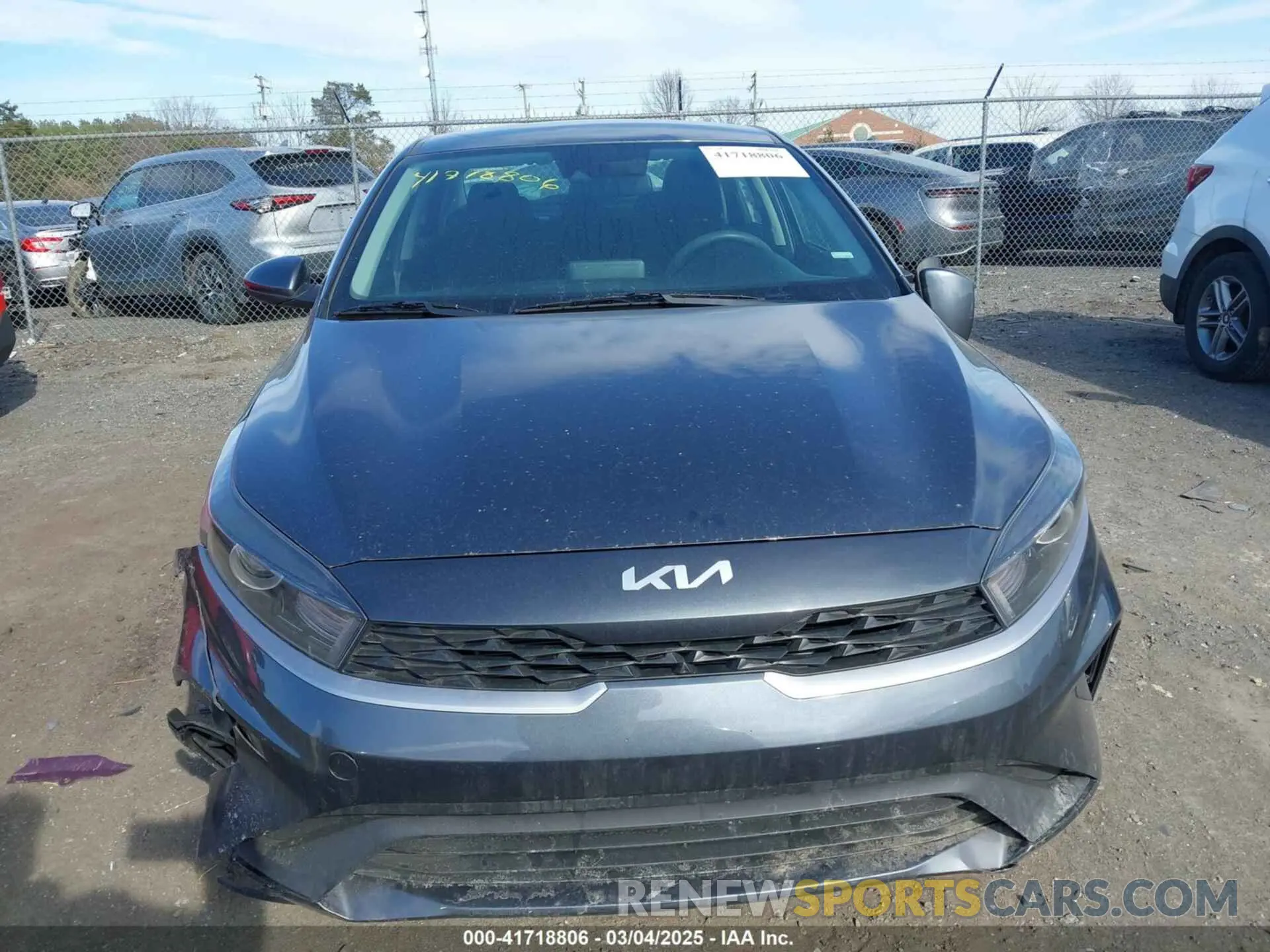 11 fotografías del automóvil dañado 3KPF24AD6NE483506 KIA FORTE 2022