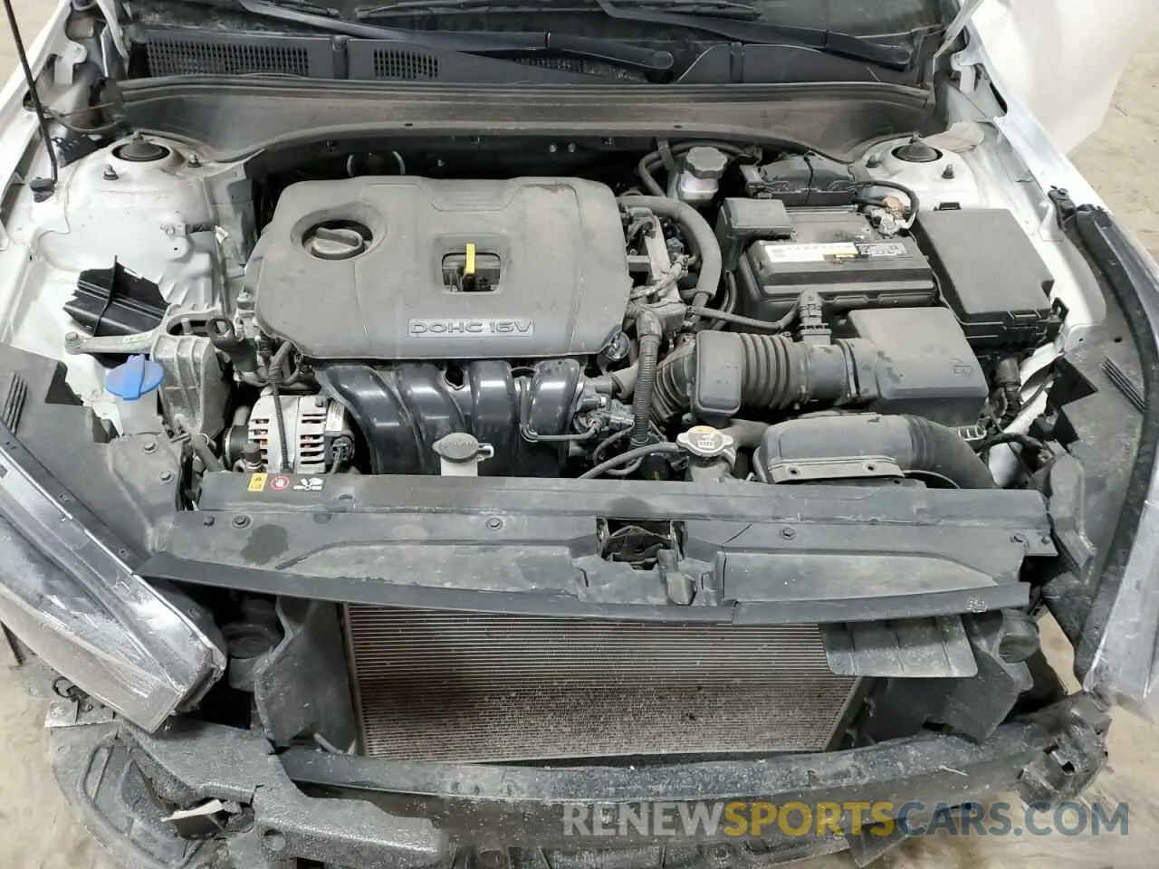 11 fotografías del automóvil dañado 3KPF24AD6NE485837 KIA FORTE 2022