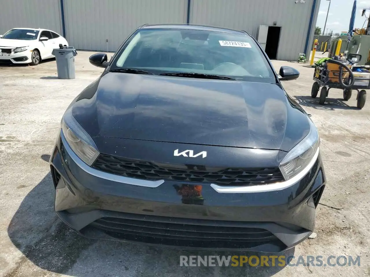 5 fotografías del automóvil dañado 3KPF24AD6NE492092 KIA FORTE 2022