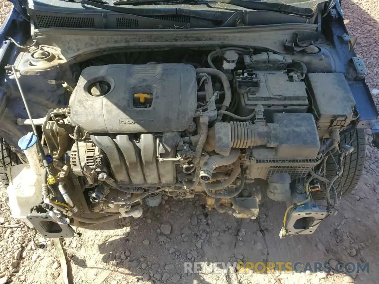 11 fotografías del automóvil dañado 3KPF24AD6NE496949 KIA FORTE 2022
