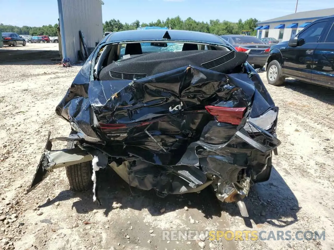 6 fotografías del automóvil dañado 3KPF24AD6NE501776 KIA FORTE 2022
