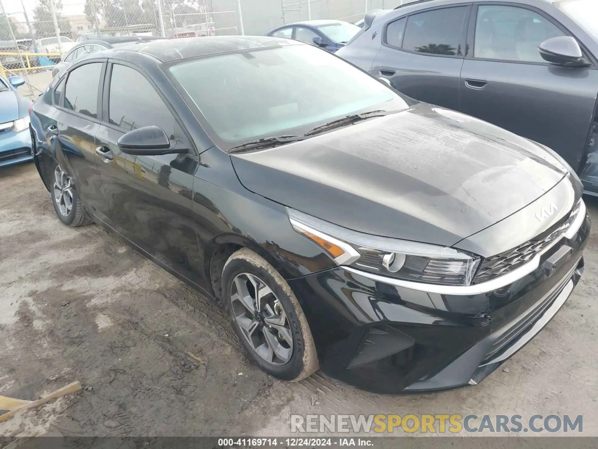 1 fotografías del automóvil dañado 3KPF24AD6NE503916 KIA FORTE 2022
