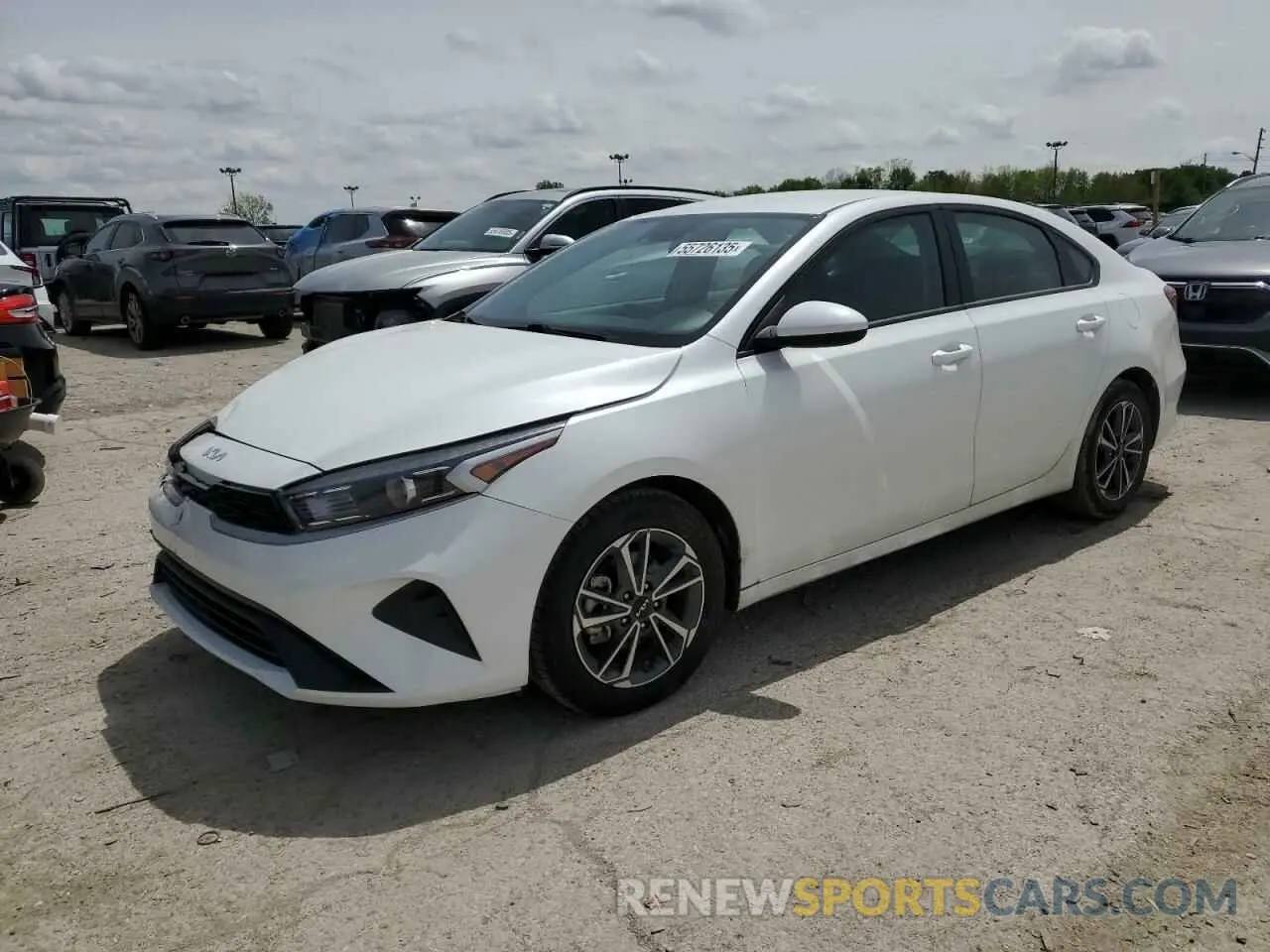 1 fotografías del automóvil dañado 3KPF24AD7NE452183 KIA FORTE 2022
