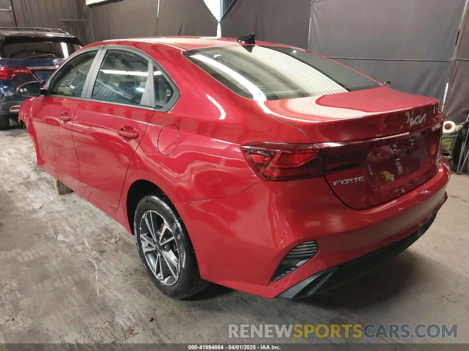 3 fotografías del automóvil dañado 3KPF24AD7NE497091 KIA FORTE 2022