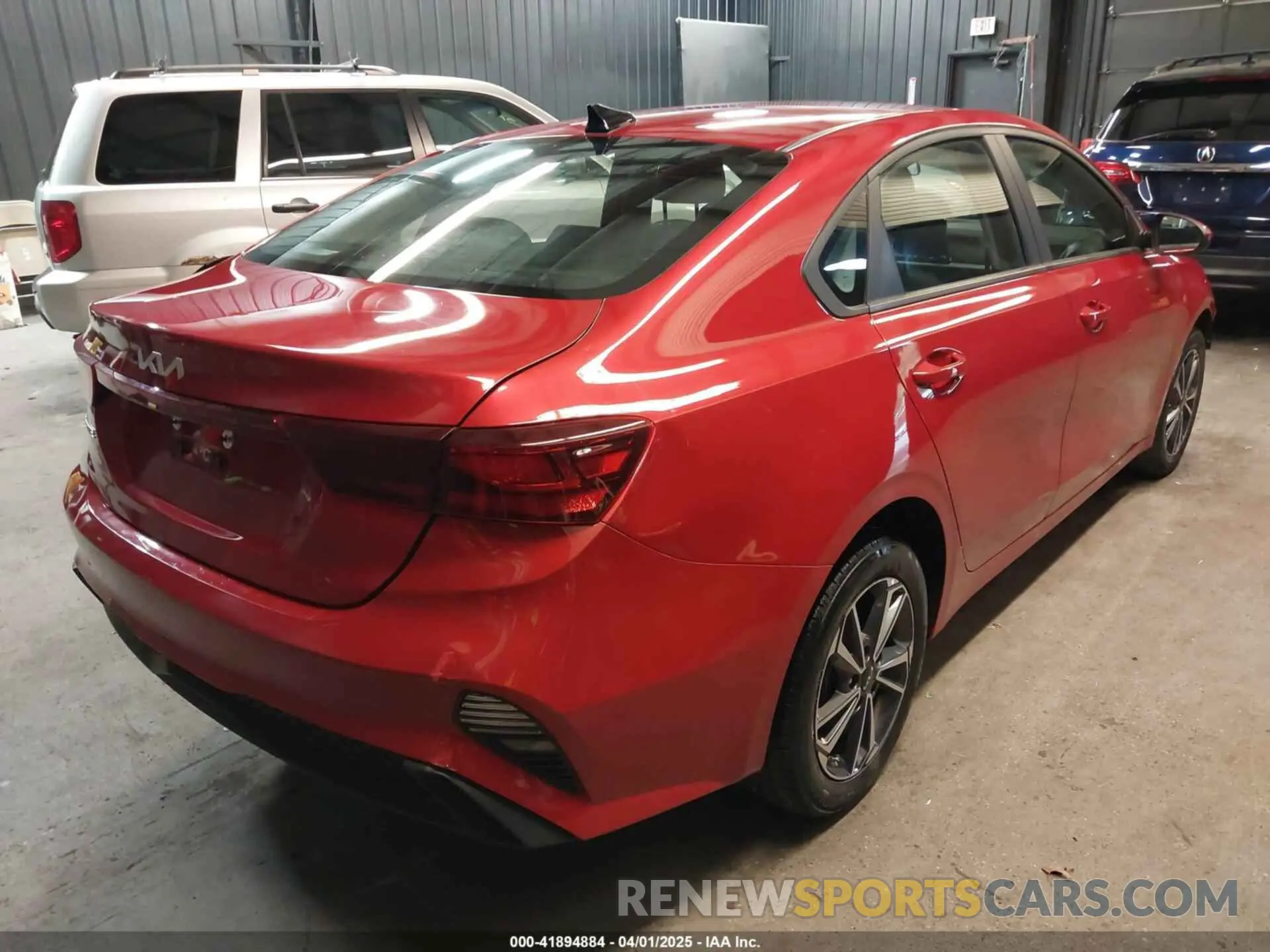4 fotografías del automóvil dañado 3KPF24AD7NE497091 KIA FORTE 2022