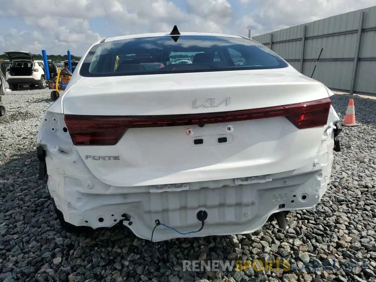 6 fotografías del automóvil dañado 3KPF24AD7NE503892 KIA FORTE 2022