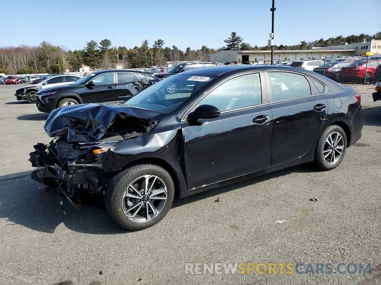 1 fotografías del automóvil dañado 3KPF24AD8NE434145 KIA FORTE 2022