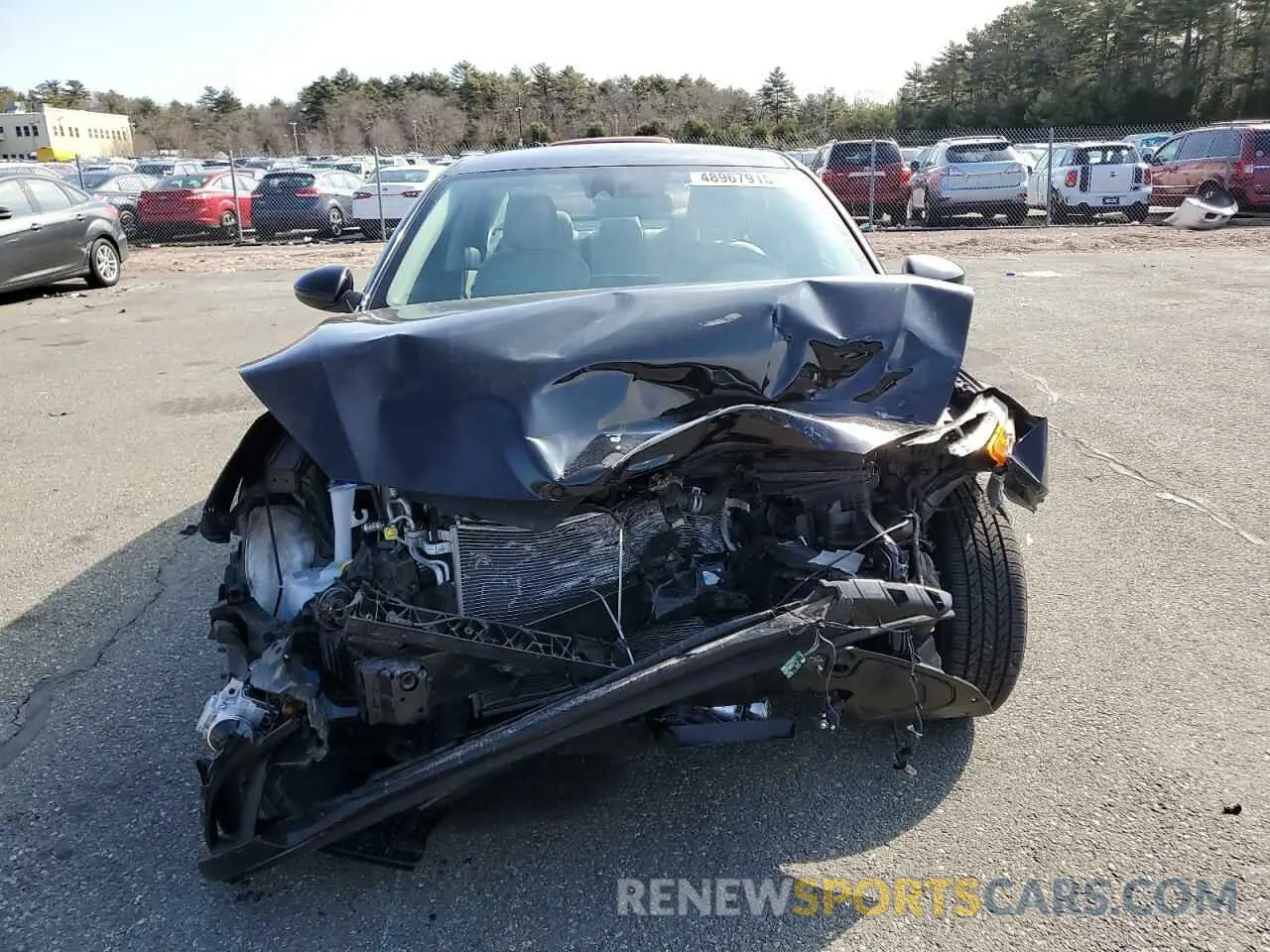 5 fotografías del automóvil dañado 3KPF24AD8NE434145 KIA FORTE 2022