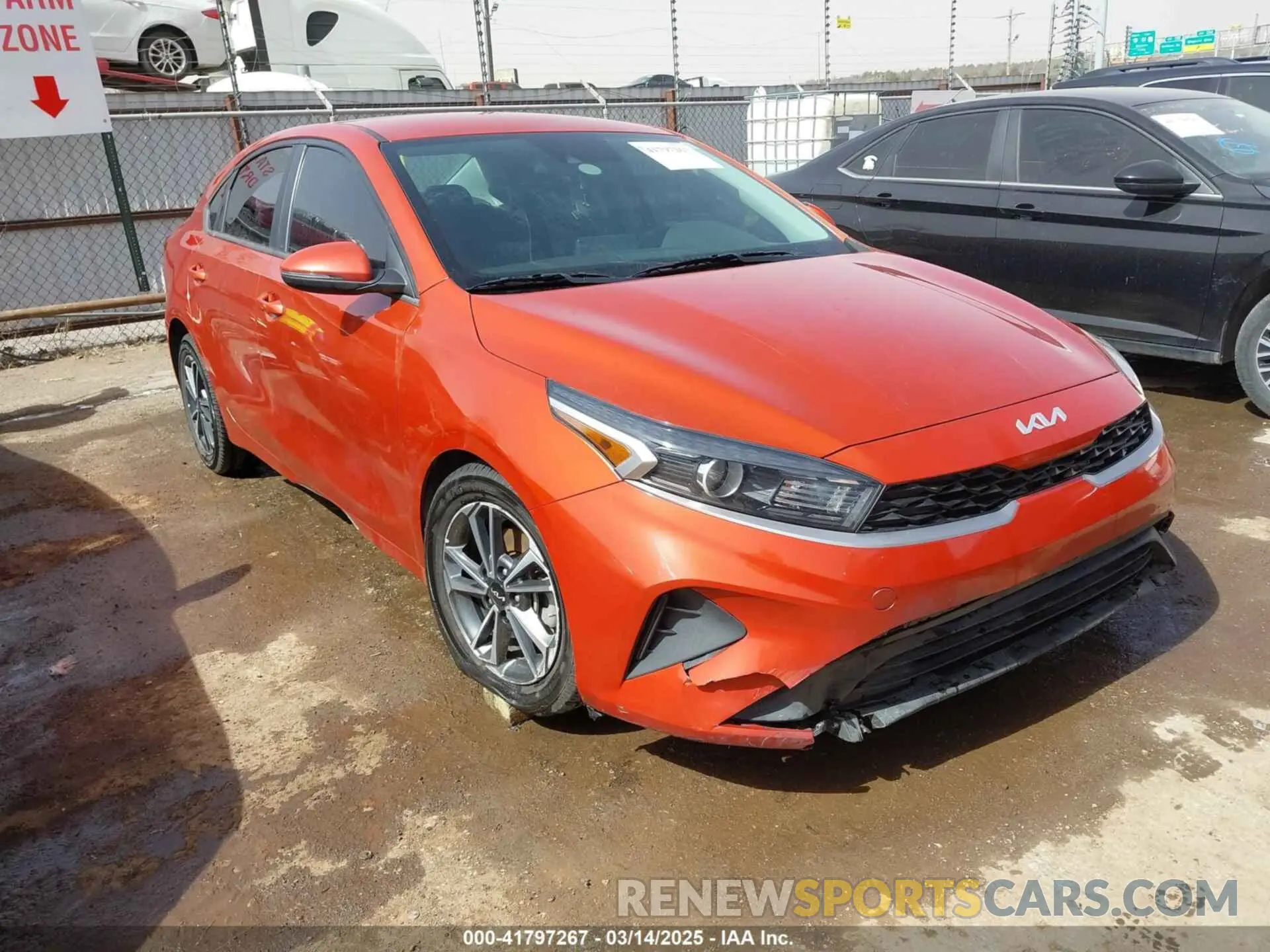1 fotografías del automóvil dañado 3KPF24AD8NE434985 KIA FORTE 2022