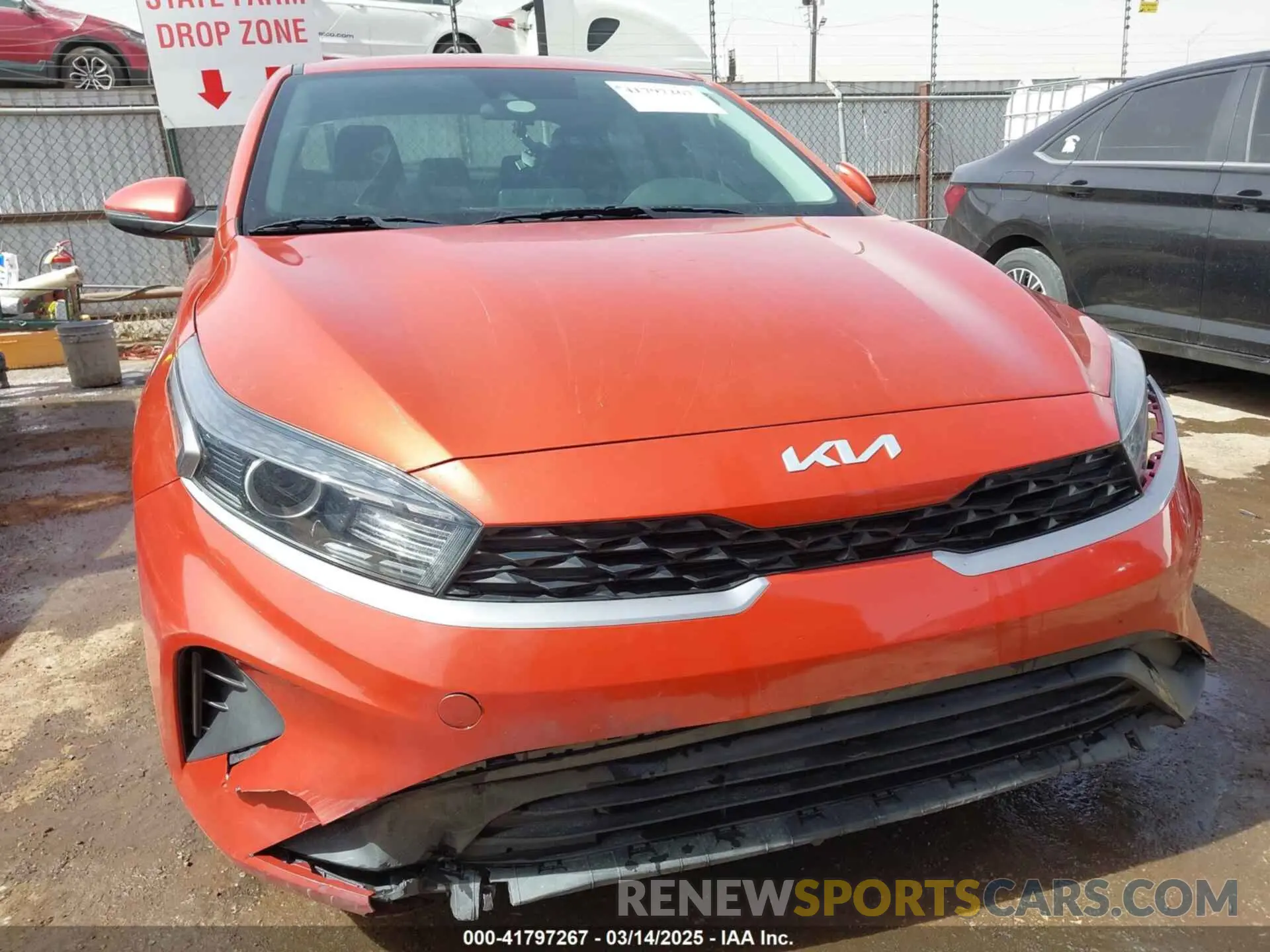 12 fotografías del automóvil dañado 3KPF24AD8NE434985 KIA FORTE 2022