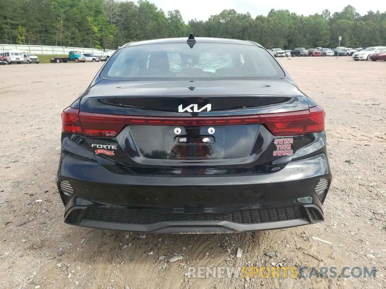 6 fotografías del automóvil dañado 3KPF24AD8NE437689 KIA FORTE 2022