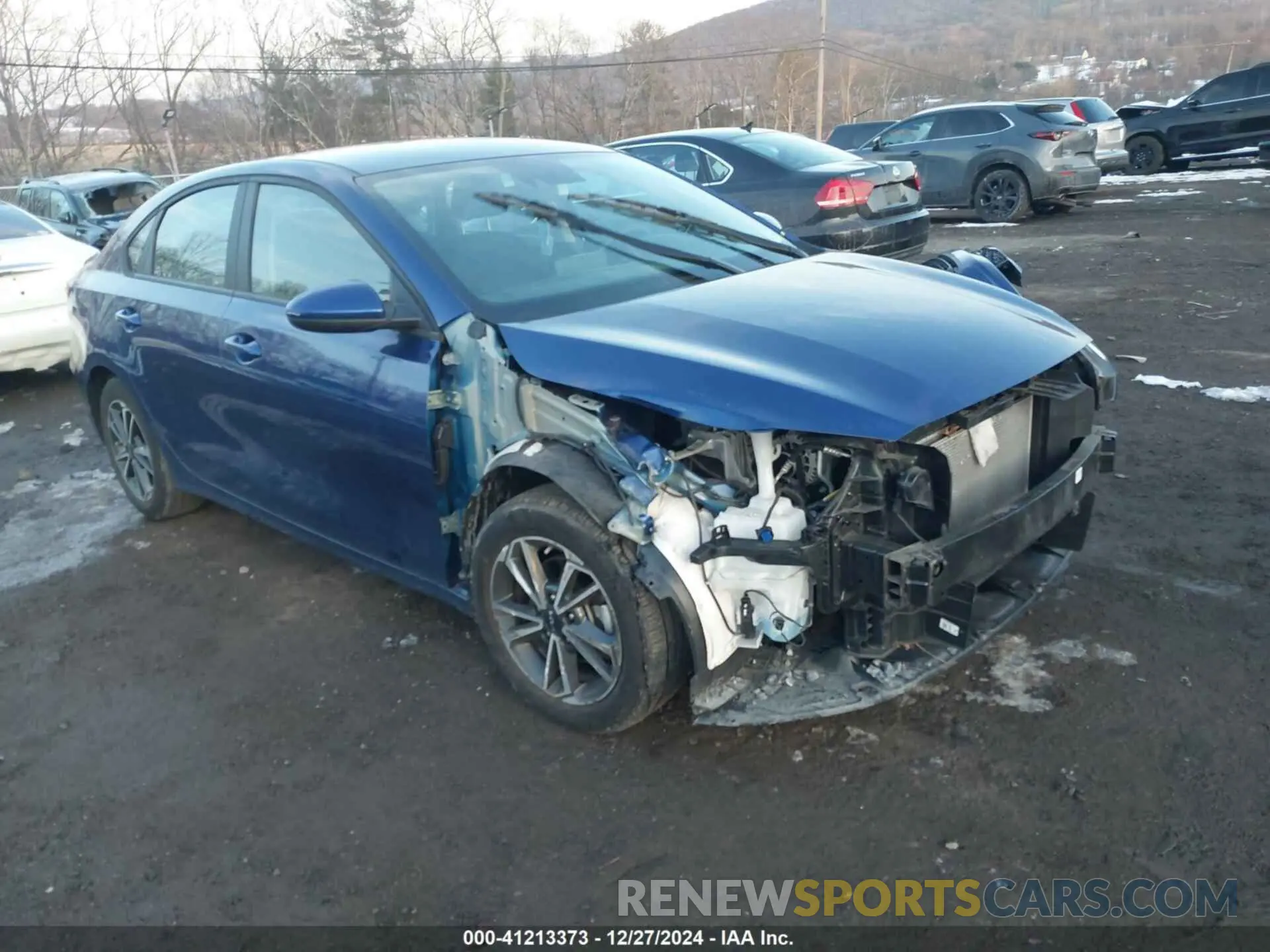 1 fotografías del automóvil dañado 3KPF24AD8NE445839 KIA FORTE 2022