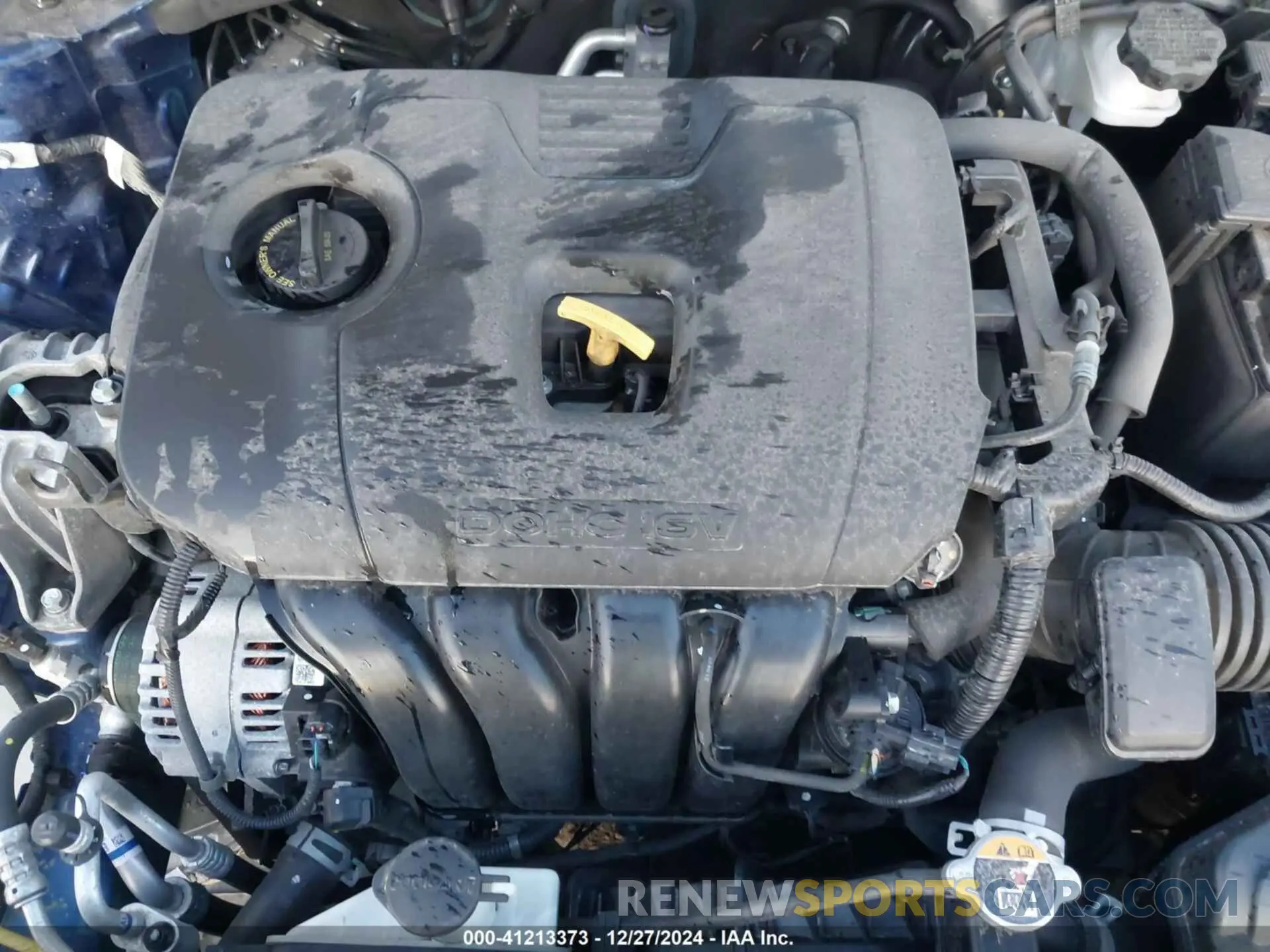 10 fotografías del automóvil dañado 3KPF24AD8NE445839 KIA FORTE 2022