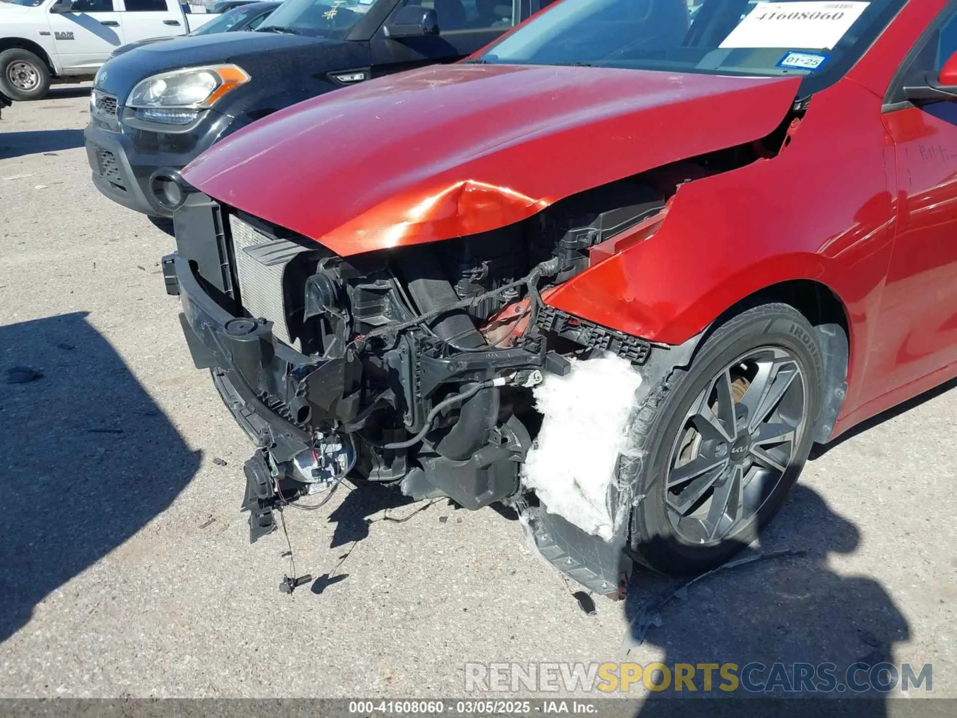17 fotografías del automóvil dañado 3KPF24AD8NE451334 KIA FORTE 2022