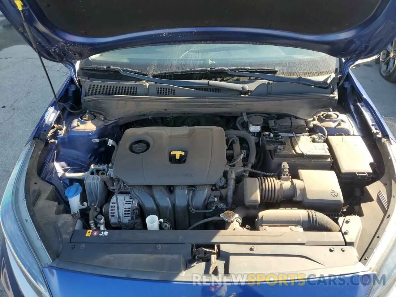 11 fotografías del automóvil dañado 3KPF24AD8NE452127 KIA FORTE 2022