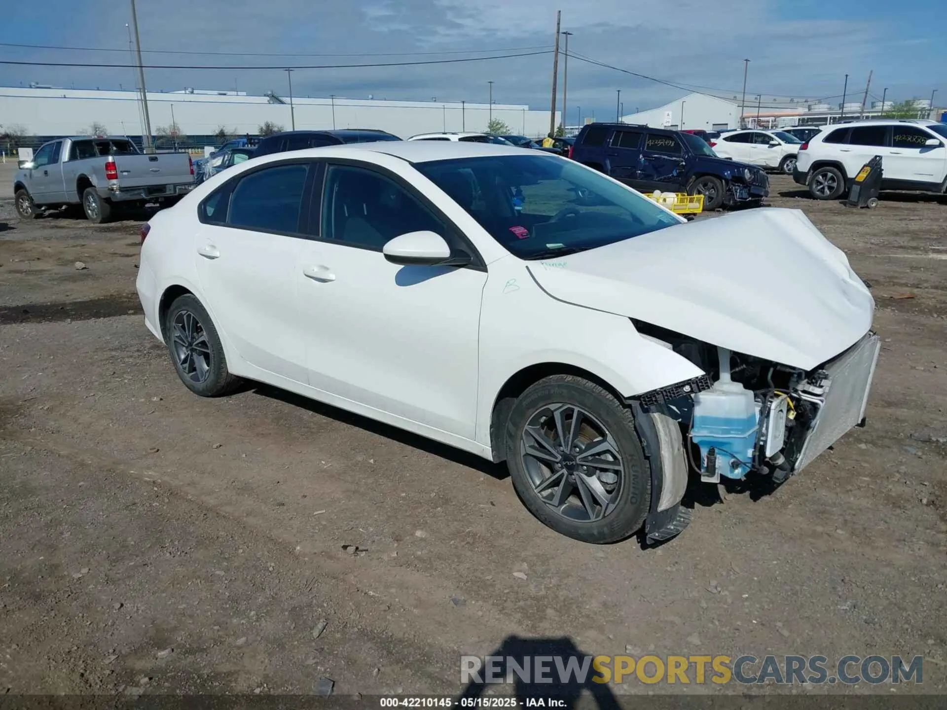 1 fotografías del automóvil dañado 3KPF24AD8NE455481 KIA FORTE 2022