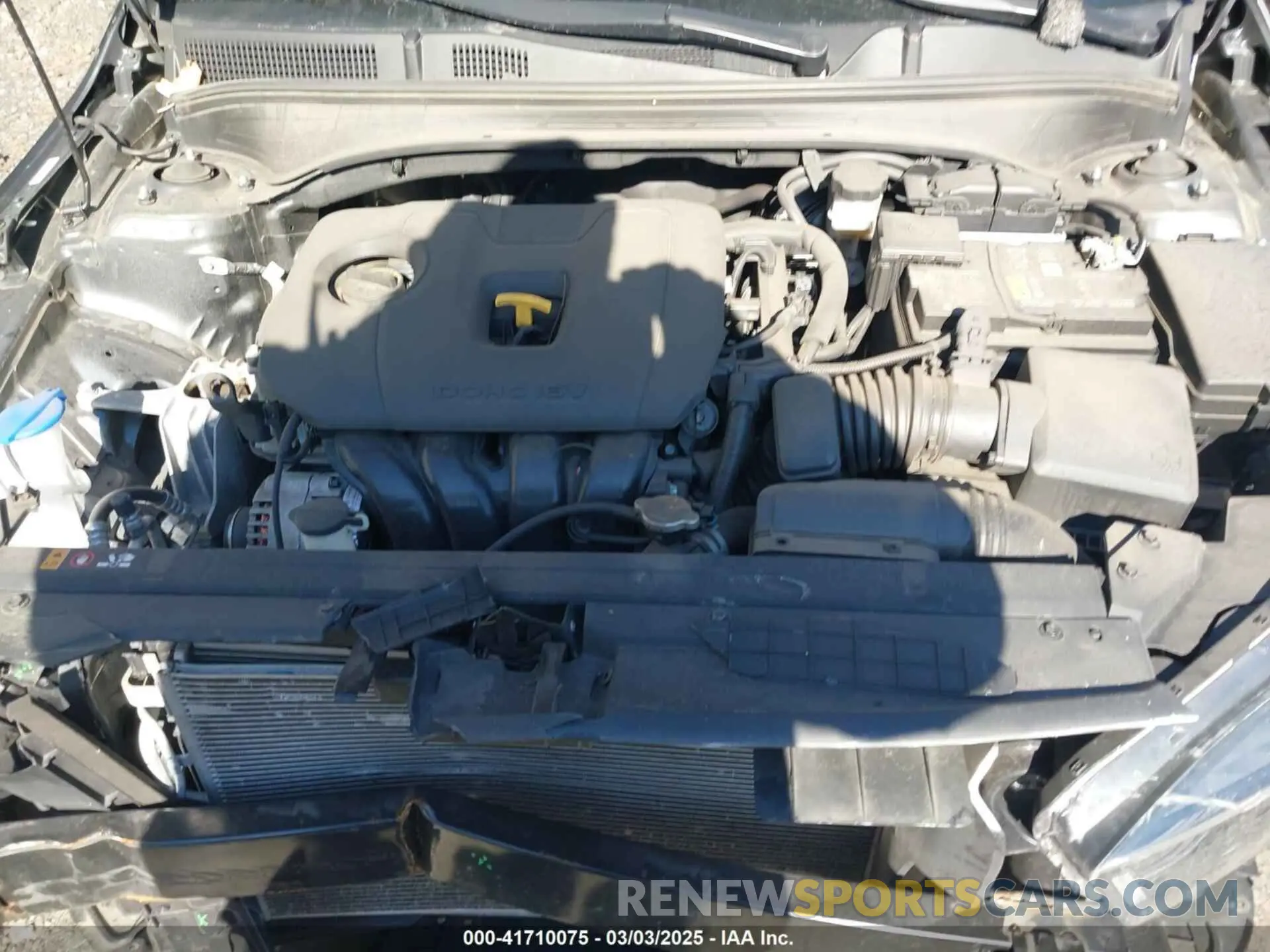 10 fotografías del automóvil dañado 3KPF24AD8NE464455 KIA FORTE 2022