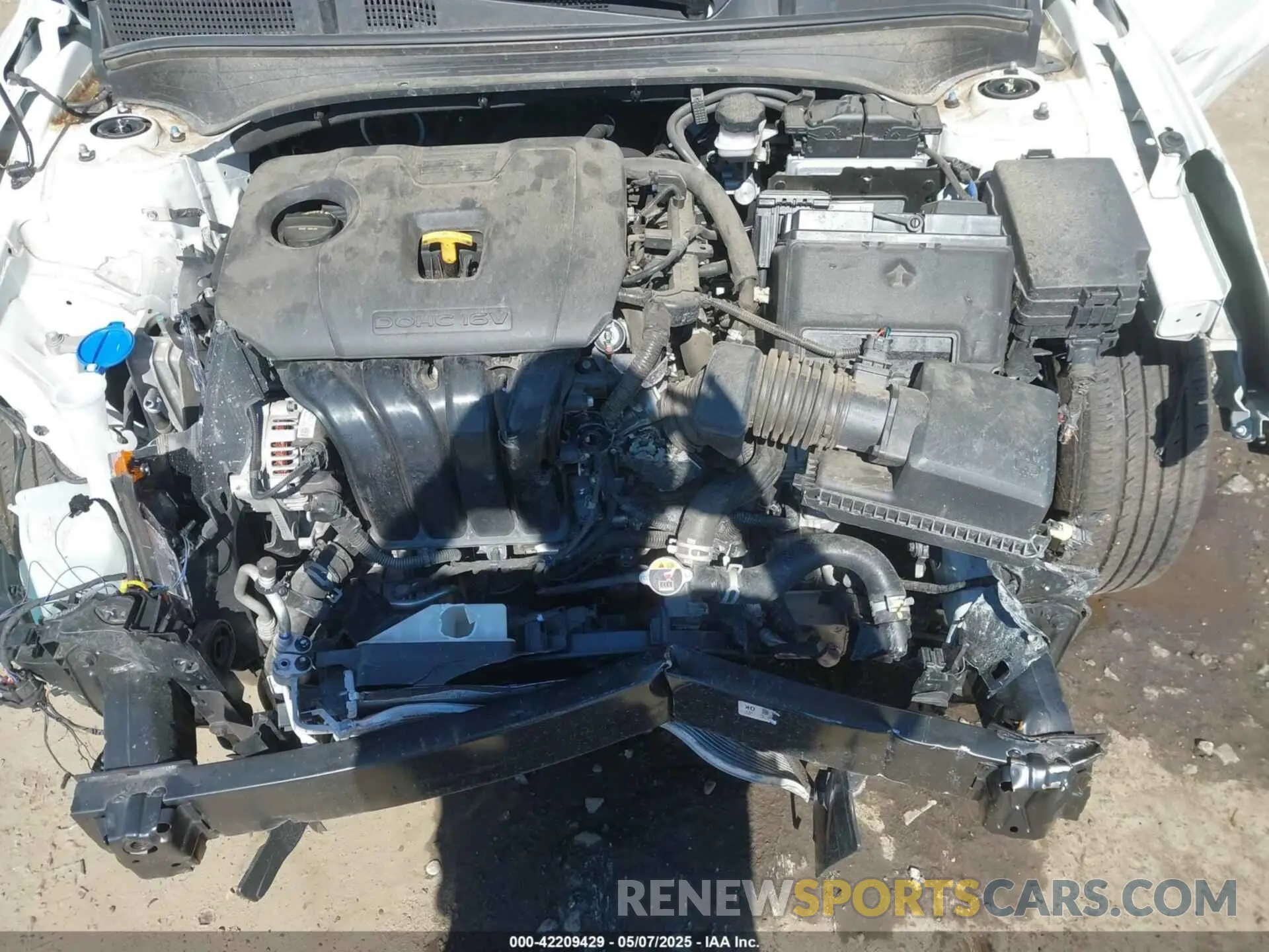 10 fotografías del automóvil dañado 3KPF24AD9NE447972 KIA FORTE 2022