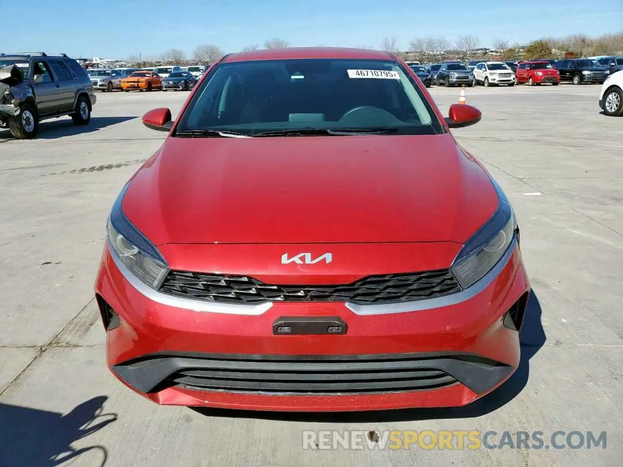 5 fotografías del automóvil dañado 3KPF24AD9NE463749 KIA FORTE 2022