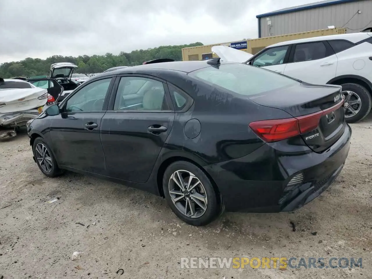 2 fotografías del automóvil dañado 3KPF24AD9NE475643 KIA FORTE 2022