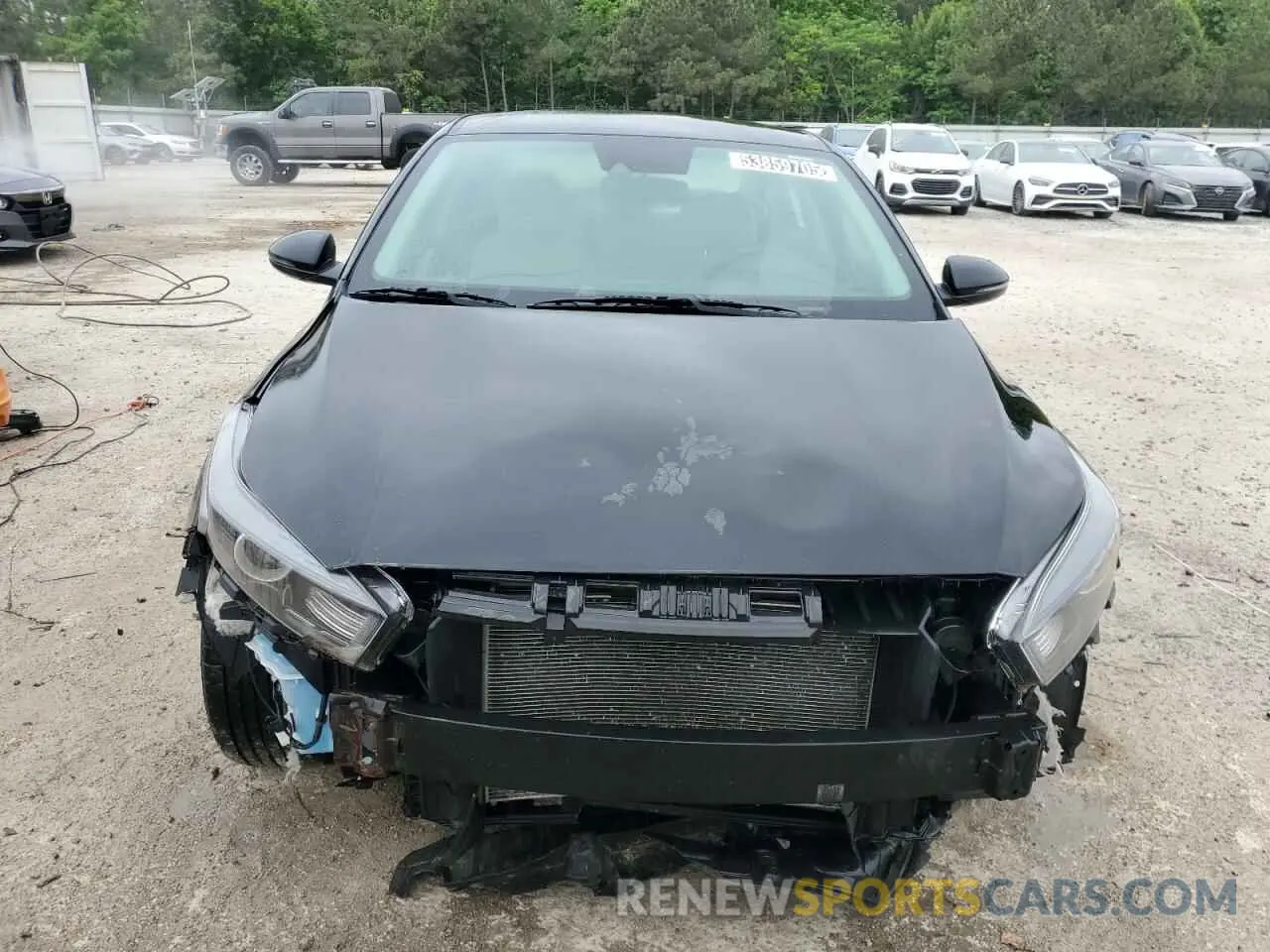 5 fotografías del automóvil dañado 3KPF24AD9NE475643 KIA FORTE 2022