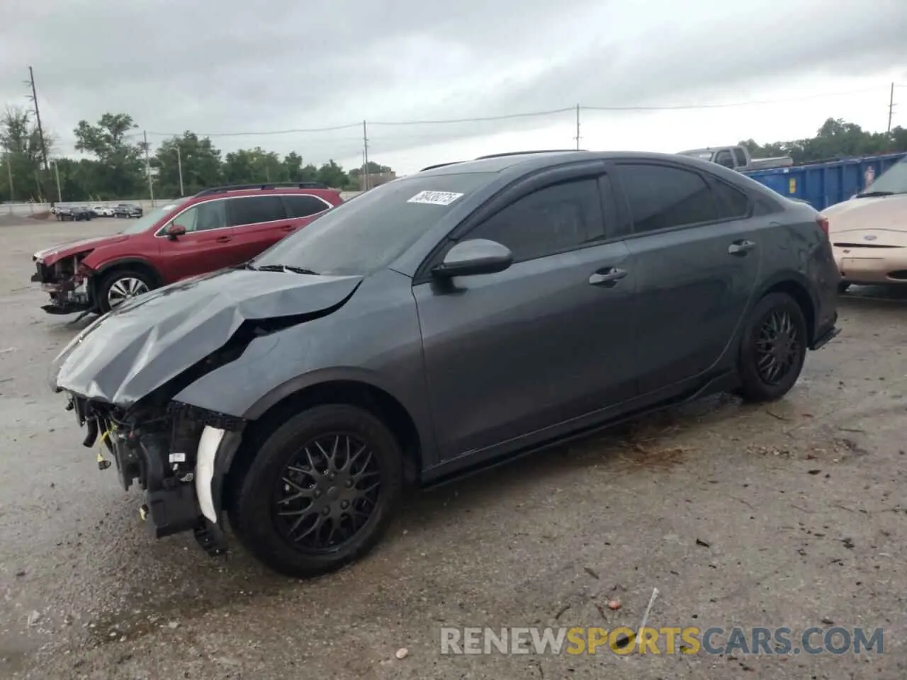1 fotografías del automóvil dañado 3KPF24AD9NE476145 KIA FORTE 2022