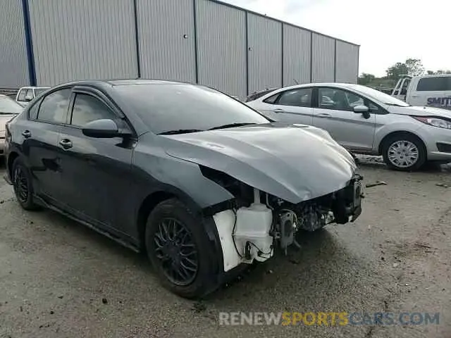 14 fotografías del automóvil dañado 3KPF24AD9NE476145 KIA FORTE 2022