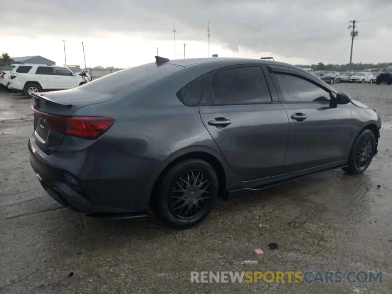 3 fotografías del automóvil dañado 3KPF24AD9NE476145 KIA FORTE 2022