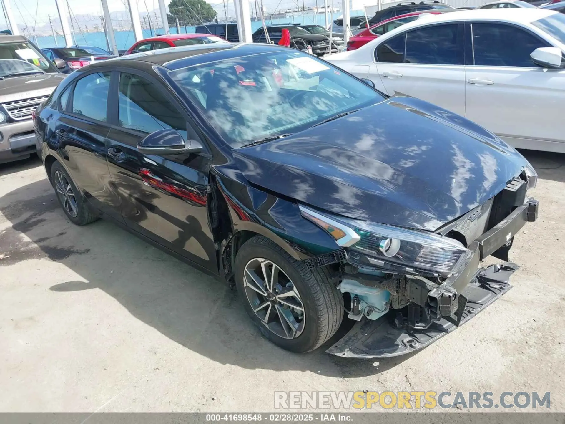 1 fotografías del automóvil dañado 3KPF24AD9NE492622 KIA FORTE 2022