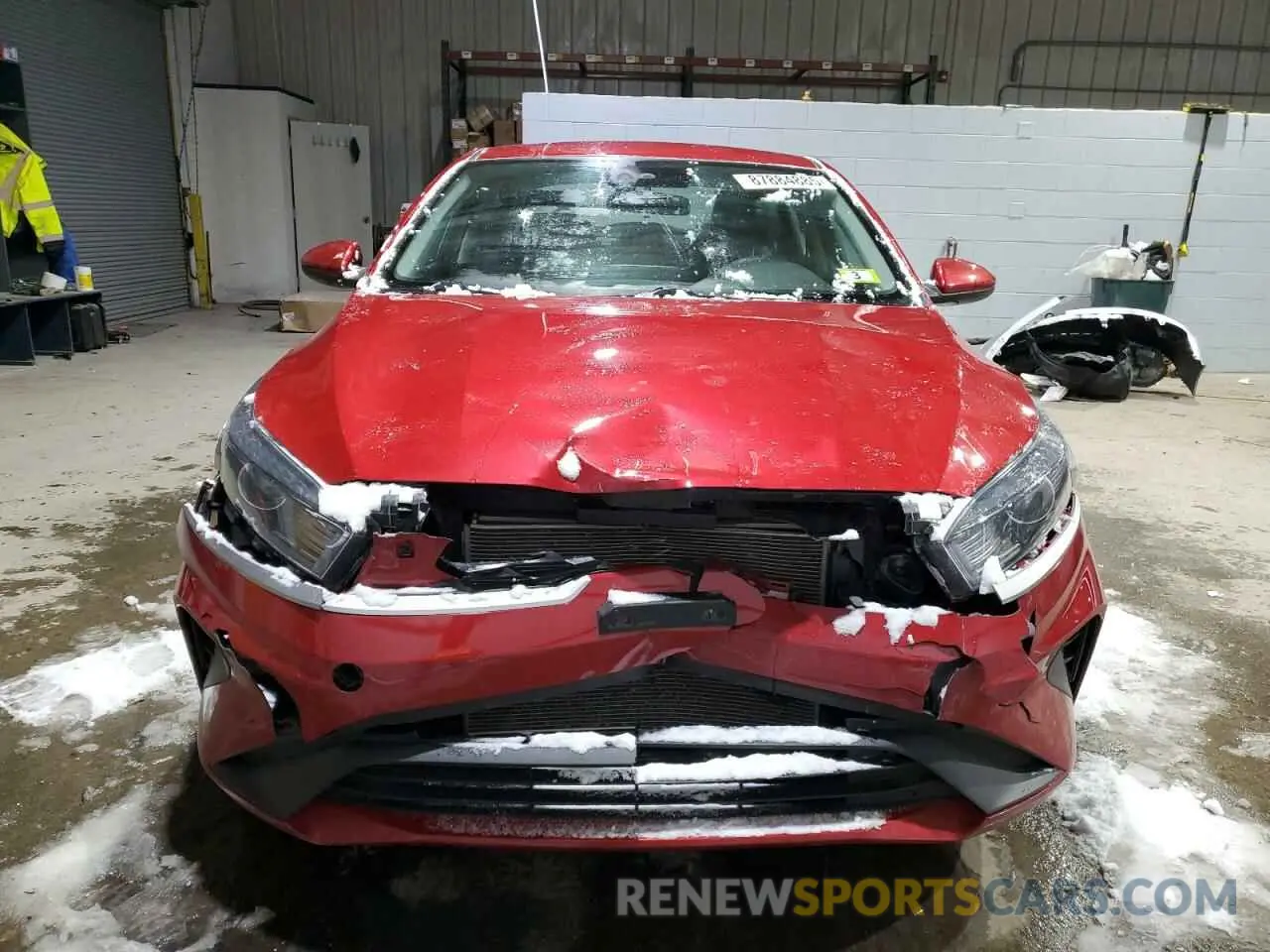 5 fotografías del automóvil dañado 3KPF24AD9NE495407 KIA FORTE 2022