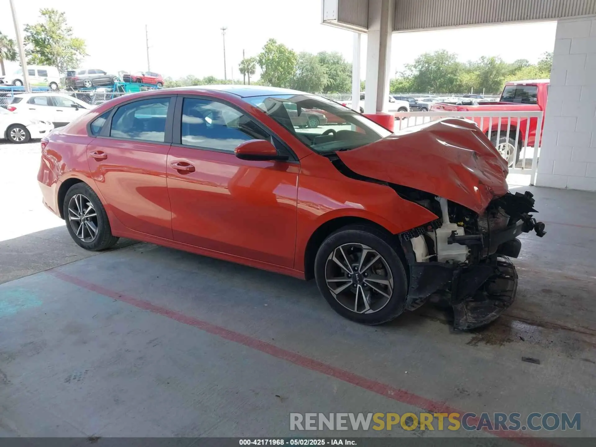 1 fotografías del automóvil dañado 3KPF24ADXNE419260 KIA FORTE 2022