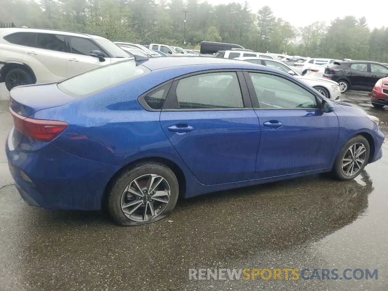 3 fotografías del automóvil dañado 3KPF24ADXNE429044 KIA FORTE 2022
