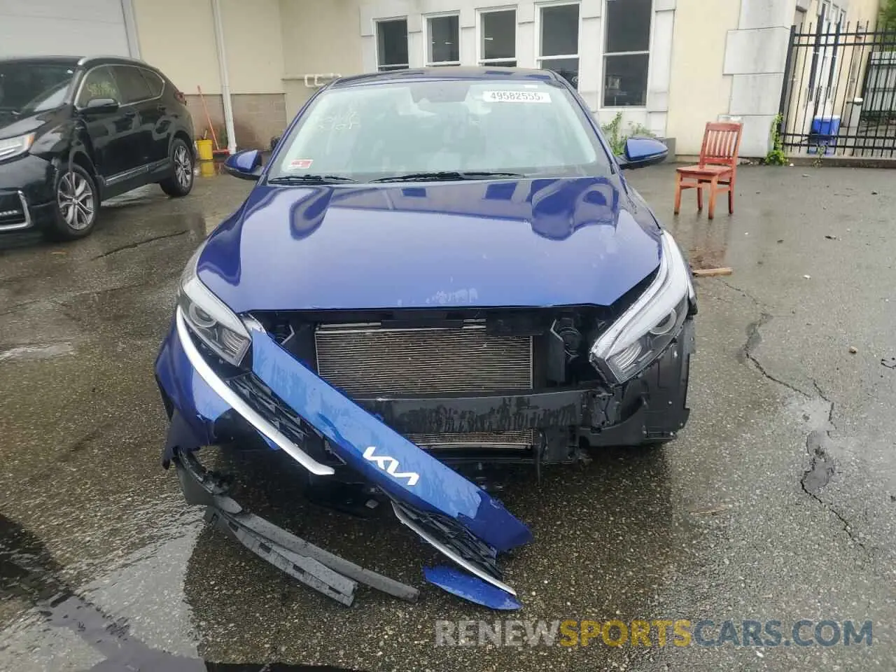 5 fotografías del automóvil dañado 3KPF24ADXNE429044 KIA FORTE 2022