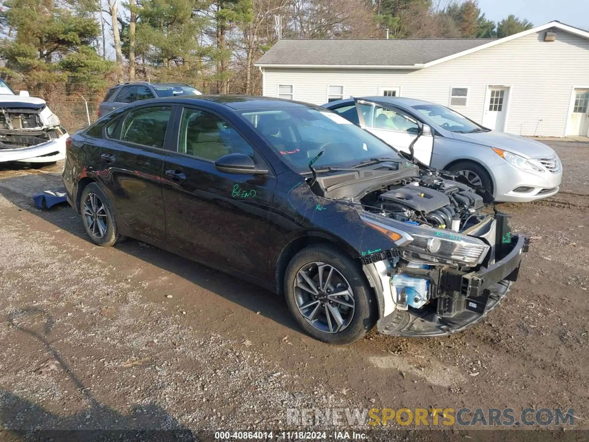 1 fotografías del automóvil dañado 3KPF24ADXNE442778 KIA FORTE 2022