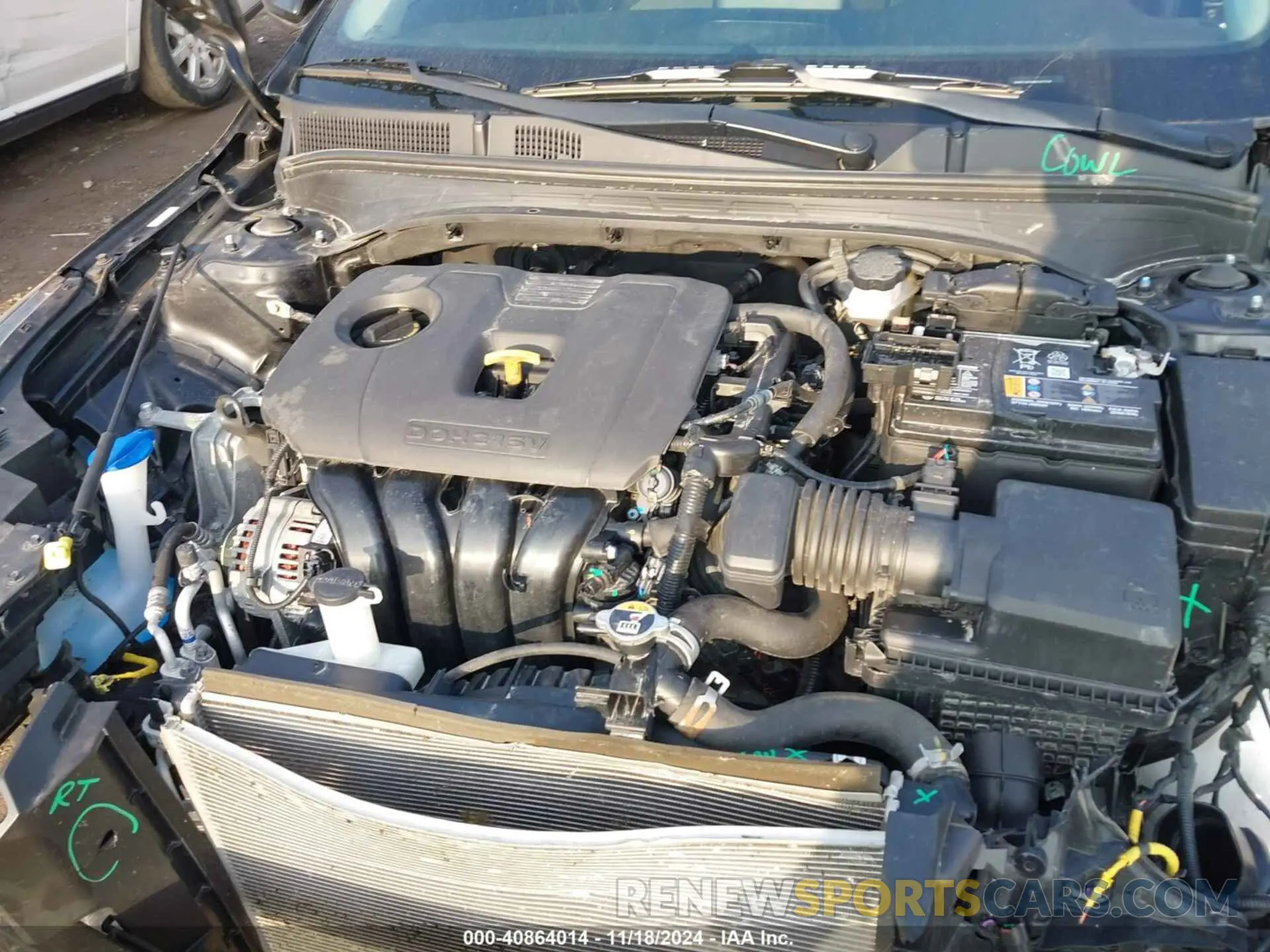 10 fotografías del automóvil dañado 3KPF24ADXNE442778 KIA FORTE 2022