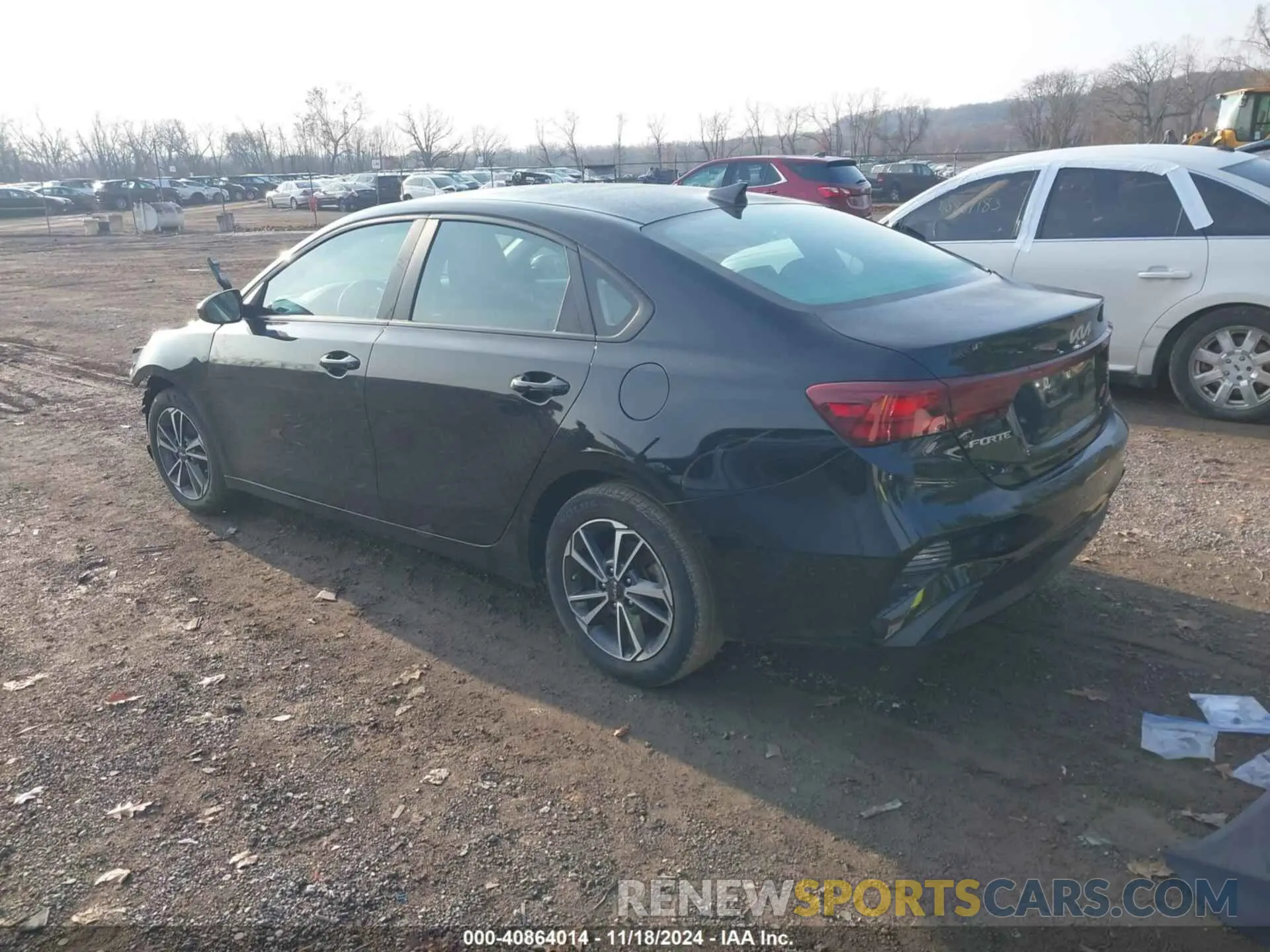 3 fotografías del automóvil dañado 3KPF24ADXNE442778 KIA FORTE 2022