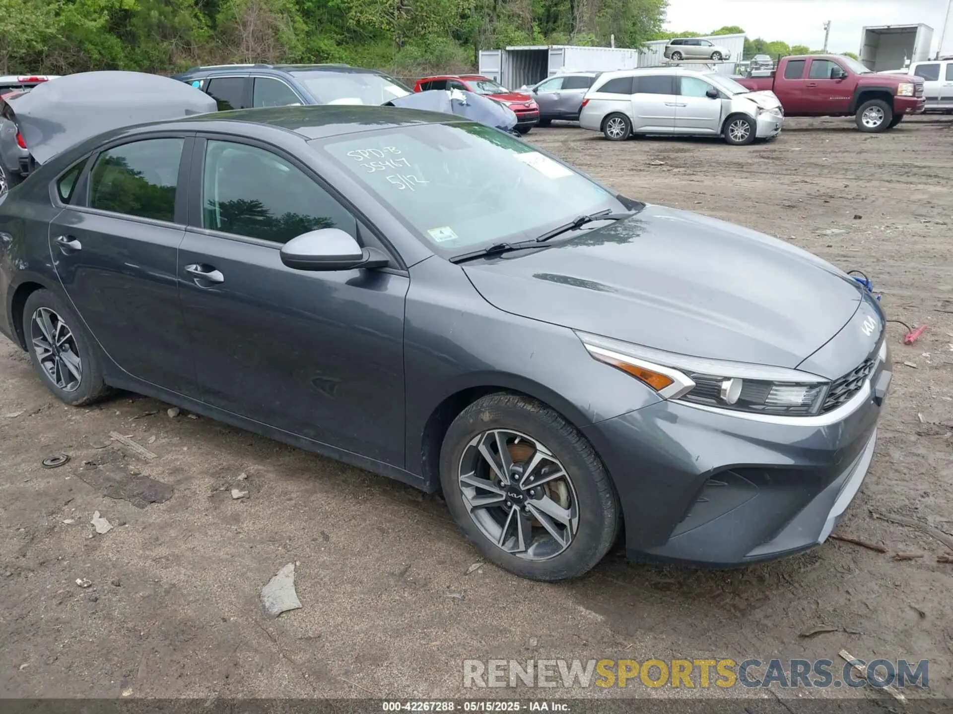 1 fotografías del automóvil dañado 3KPF24ADXNE448824 KIA FORTE 2022