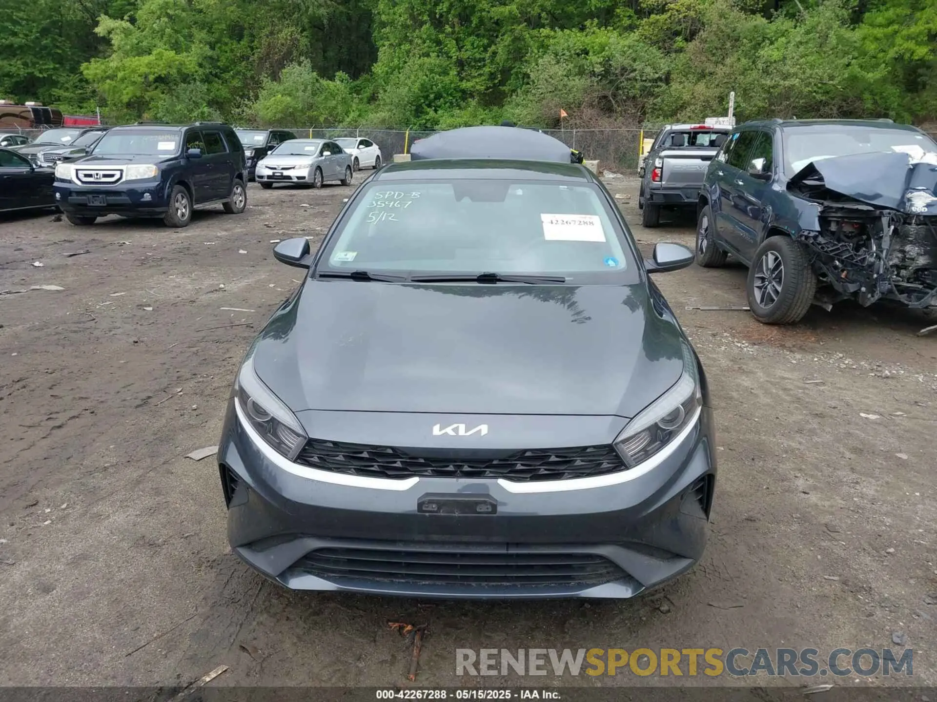 12 fotografías del automóvil dañado 3KPF24ADXNE448824 KIA FORTE 2022