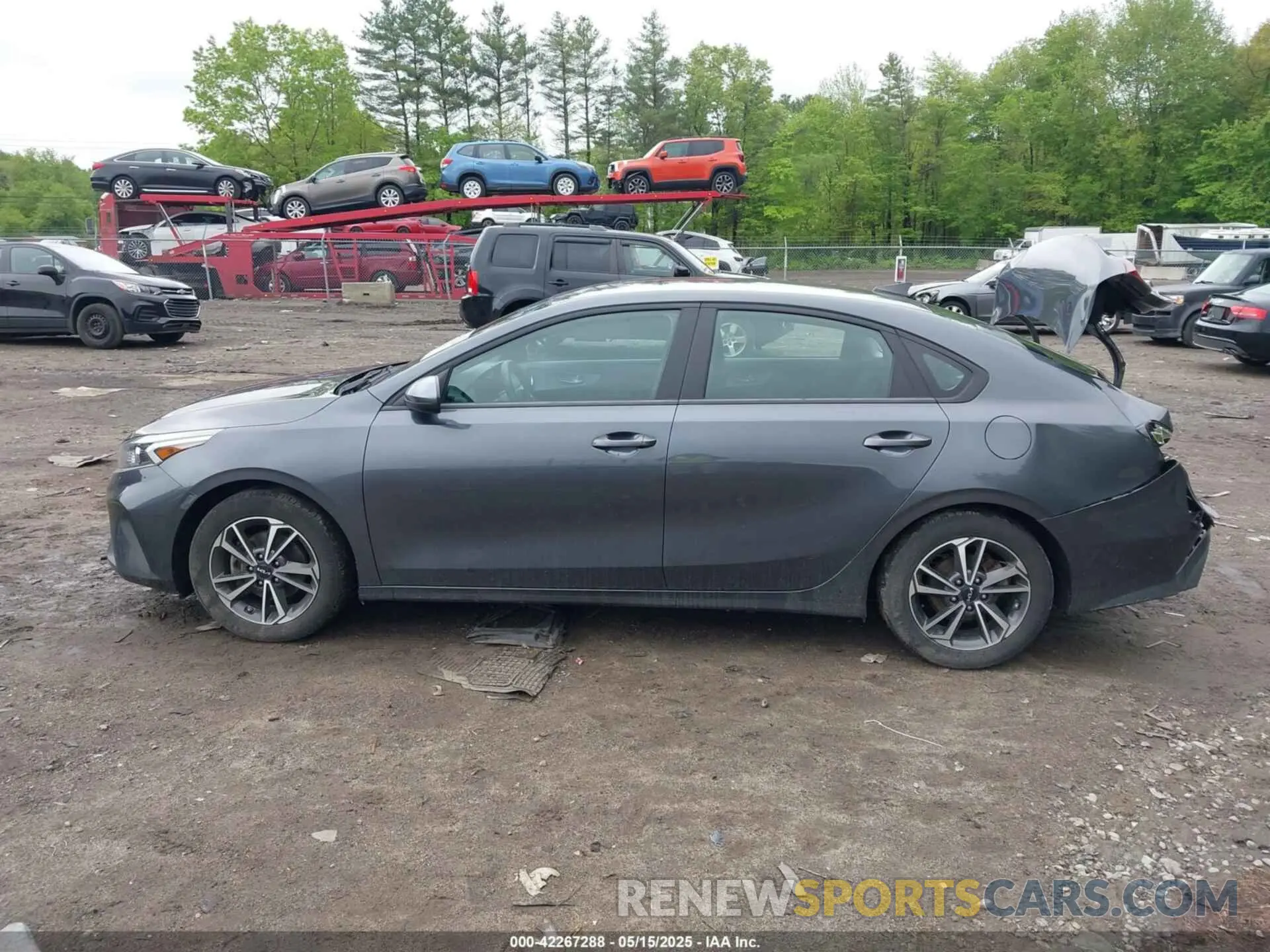 14 fotografías del automóvil dañado 3KPF24ADXNE448824 KIA FORTE 2022