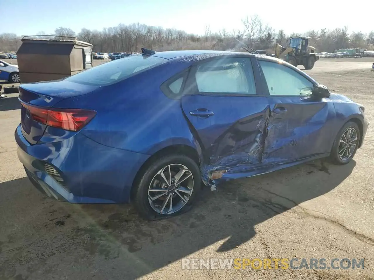 3 fotografías del automóvil dañado 3KPF24ADXNE448838 KIA FORTE 2022
