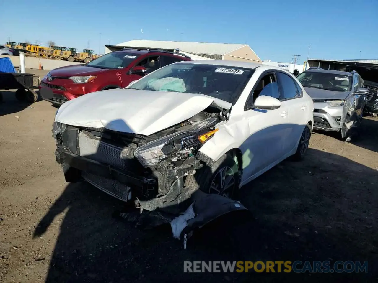 1 fotografías del automóvil dañado 3KPF24ADXNE462528 KIA FORTE 2022