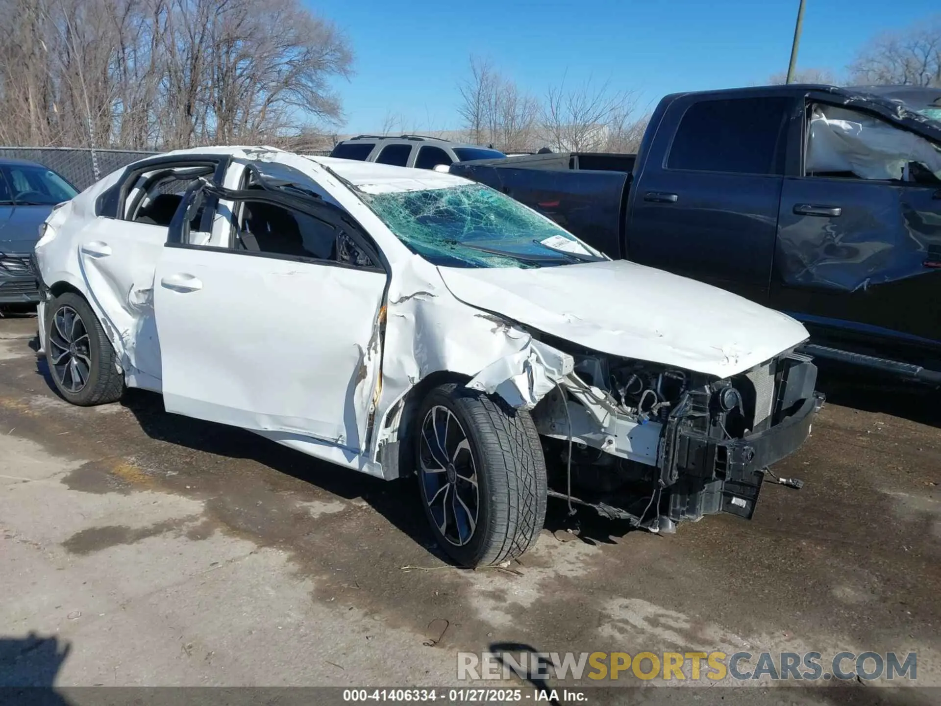 1 fotografías del automóvil dañado 3KPF24ADXNE474680 KIA FORTE 2022
