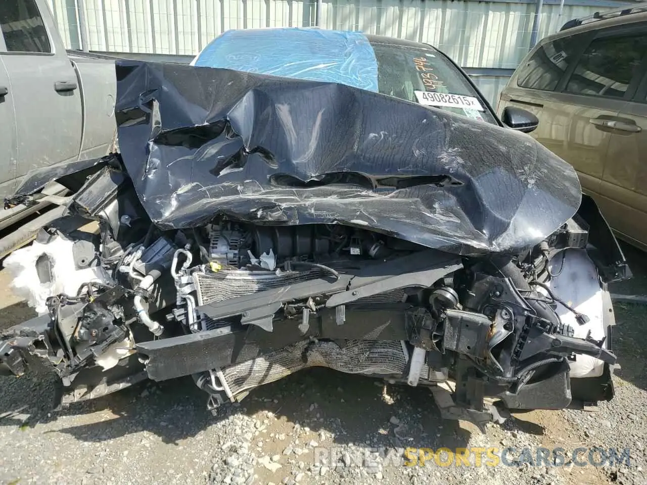 5 fotografías del automóvil dañado 3KPF24ADXNE493746 KIA FORTE 2022