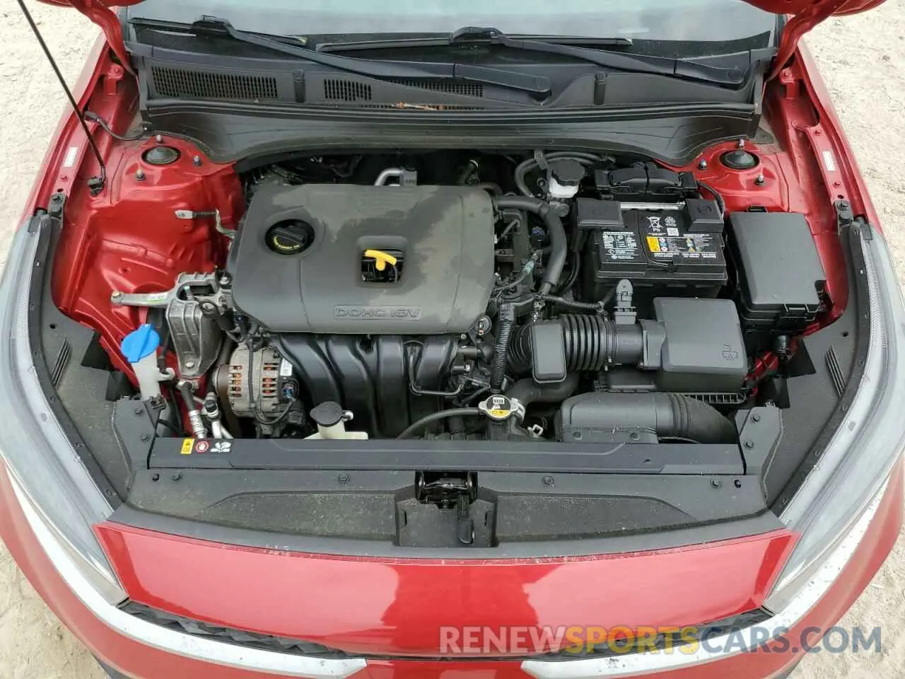 11 fotografías del automóvil dañado 3KPF24ADXNE496632 KIA FORTE 2022