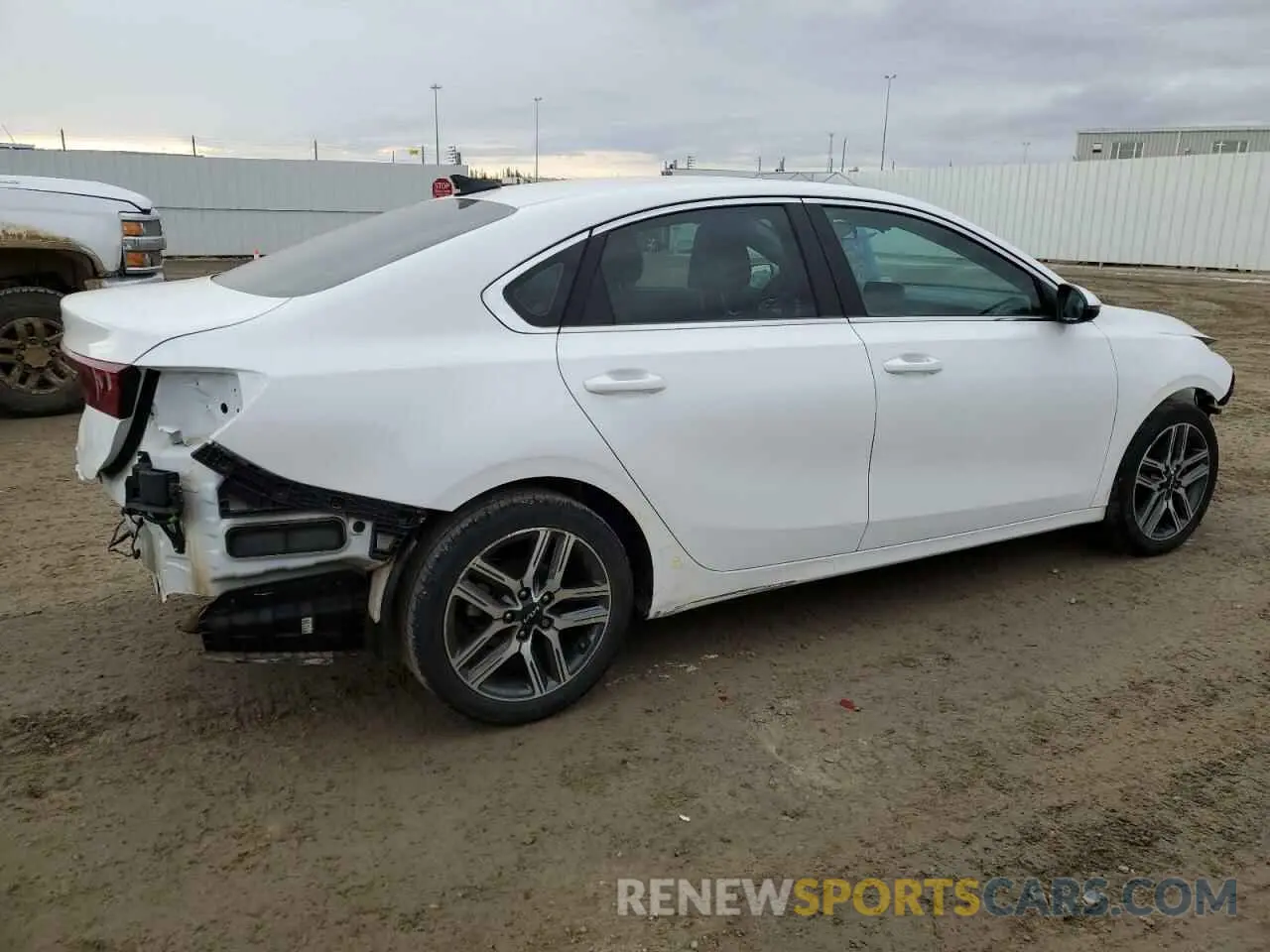 3 fotografías del automóvil dañado 3KPF34AD6NE436585 KIA FORTE 2022